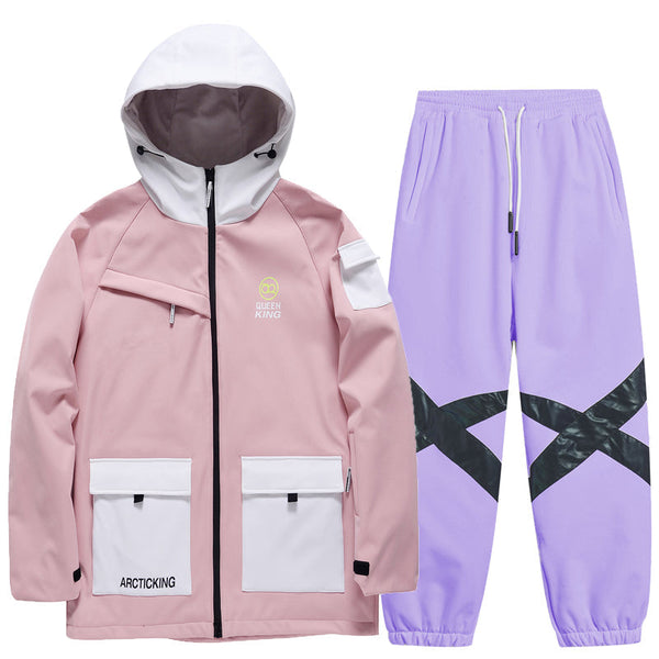Arctic King & Queen Damen-Skijacken und -hosen für Bergabenteuer