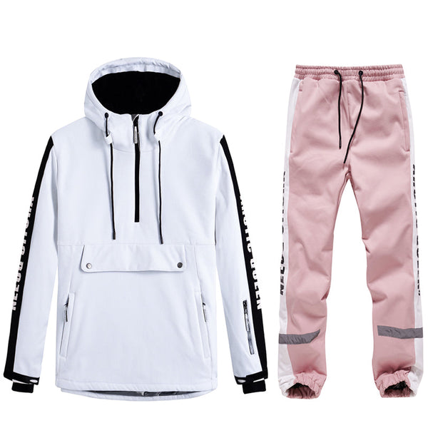 Arctic Queen Winter Guide Stripe reflektierende Schneeanzüge für Damen