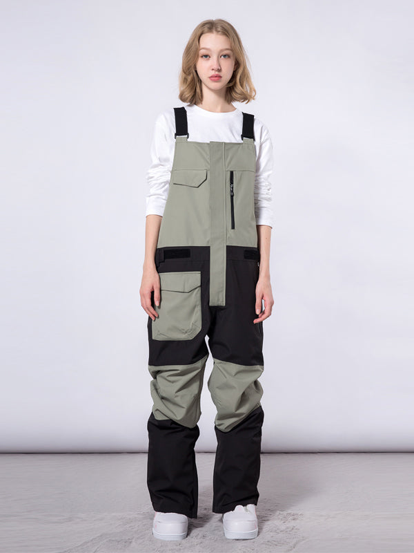 Mutu Snow Winter Moment Block Schnee-Latzhose für Damen