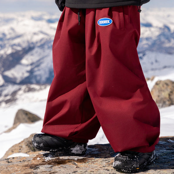 Doorek Unisex Super Baggy Schneehose für Herren