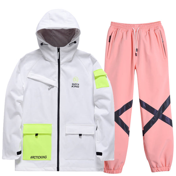 Arctic King & Queen Damen-Skijacken und -hosen für Bergabenteuer