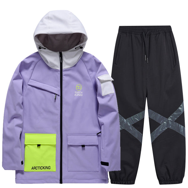 Arctic King & Queen Damen-Skijacken und -hosen für Bergabenteuer