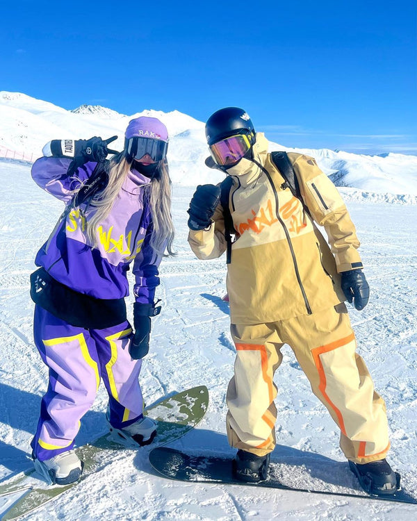 Snowall Unisex Mountain Crew wasserdichte Snowboardanzüge für Damen