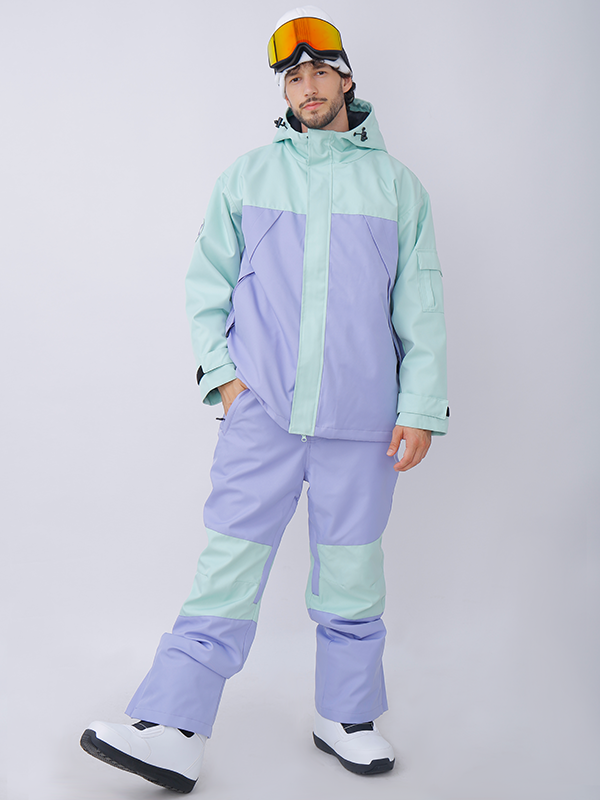 Men's snowshred Alpine Ranger Colorblock Snowsuits
