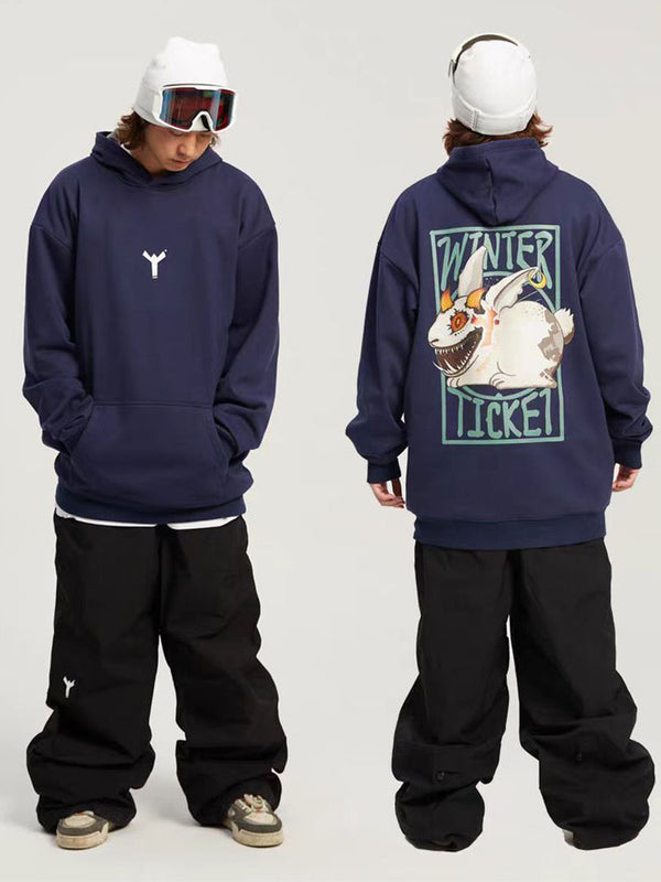 Herren Freestyle Terrain Park Baggy Snow Hoodies