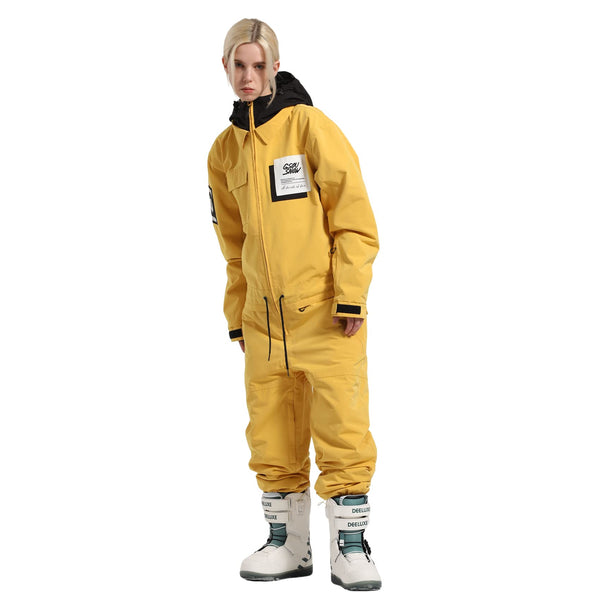 Gsou Snow Bridget Glimmer Light Einteiler-Schneeanzug für Damen, Ski-Overall