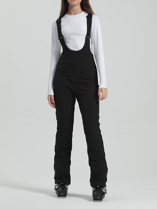 Gsou Snow Elegante Stretch-Skihose mit ausgestelltem Bein für Damen