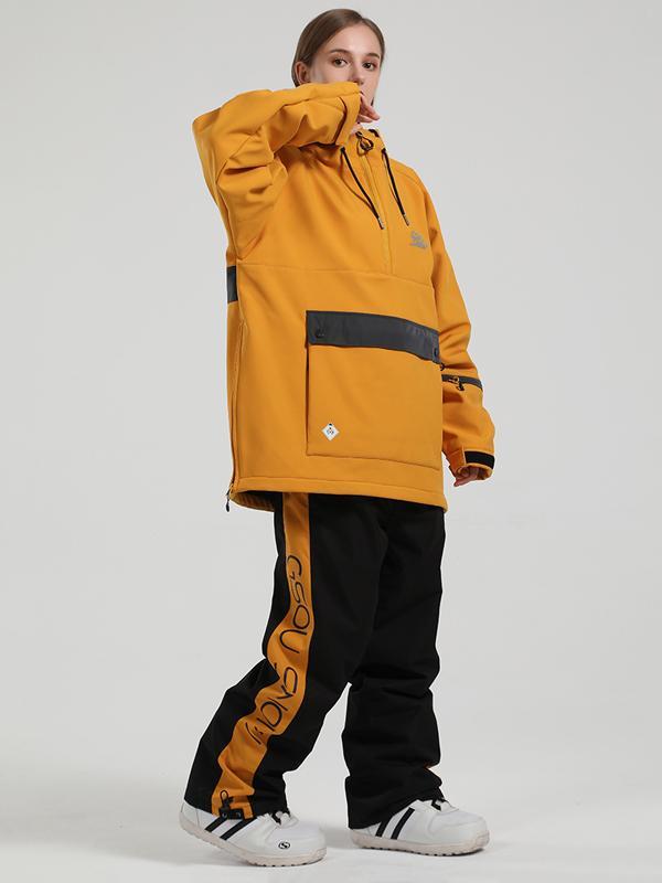 Gsou Snow Unisex-Schneeanzüge mit Reflektoren für Herren und Männer
