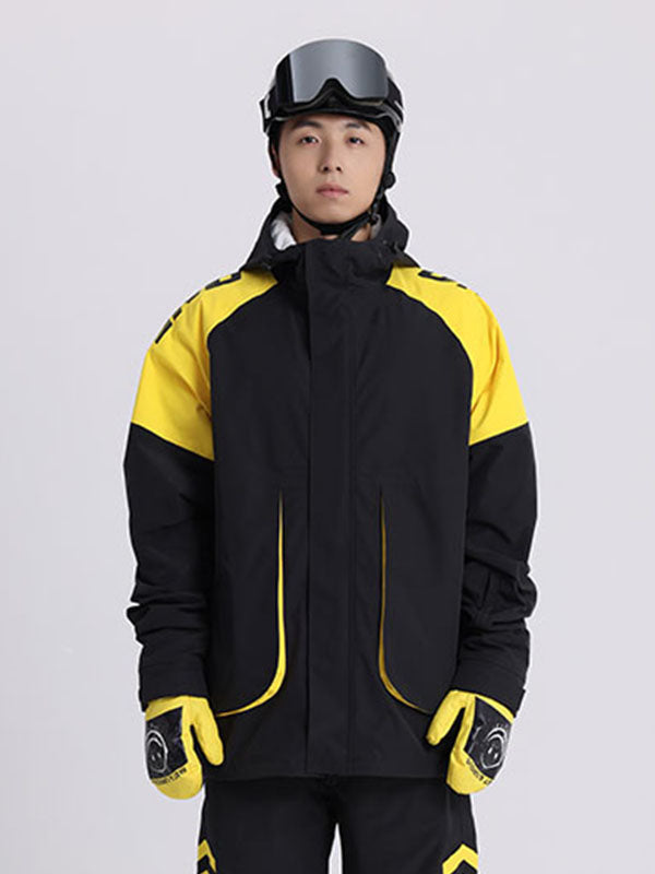 Cosone Adept V Winter-Snowboardjacke für Herren mit großen Taschen