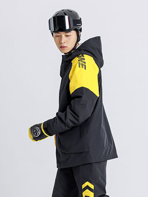 Cosone Adept V Winter-Snowboardjacke für Herren mit großen Taschen