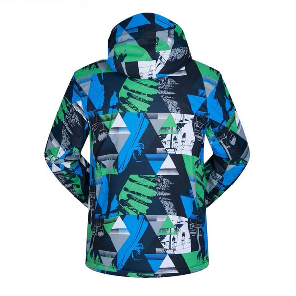 Men's Mutu Snow Landscape Waterproof Insulated Ski Jacket - snowshred
