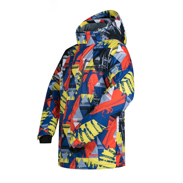Men's Mutu Snow Landscape Waterproof Insulated Ski Jacket - snowshred