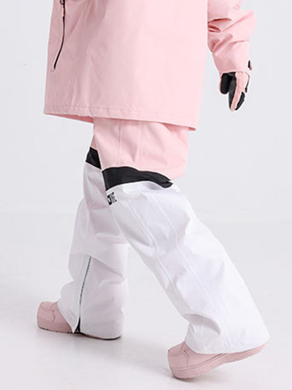 Cosone Powdreamer Herren-Anorak mit halbem Reißverschluss und Farbblock-Design
