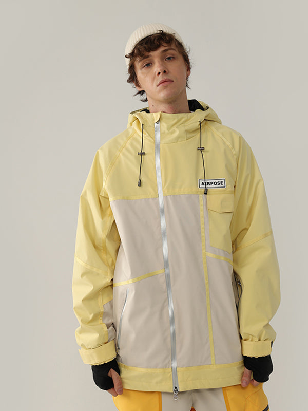 Women's Air Pose Retro Block Cargo Snow Jacket