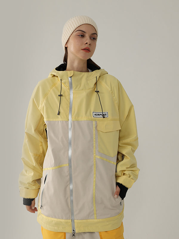 Women's Air Pose Retro Block Cargo Snow Jacket