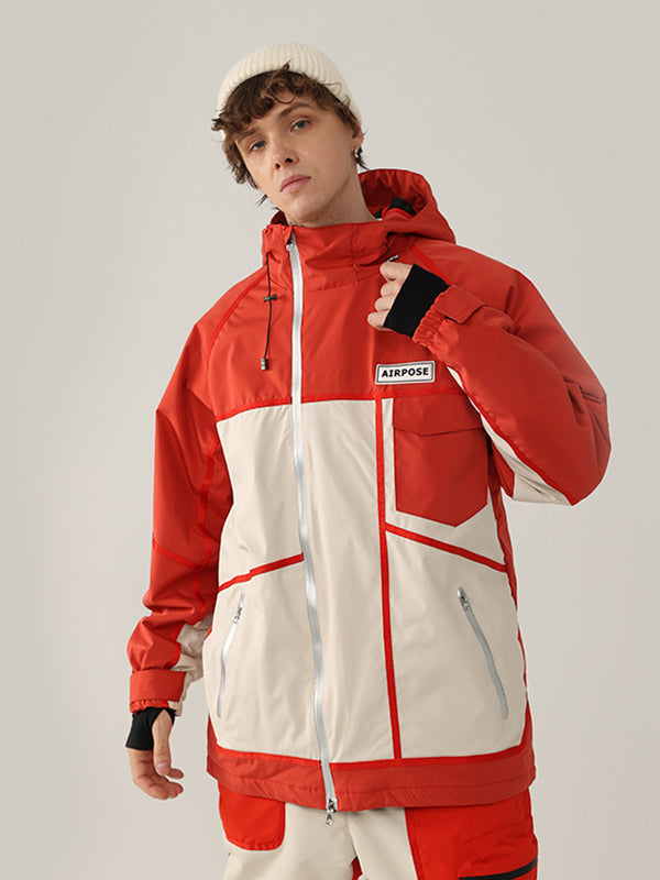Women's Air Pose Retro Block Cargo Snow Jacket