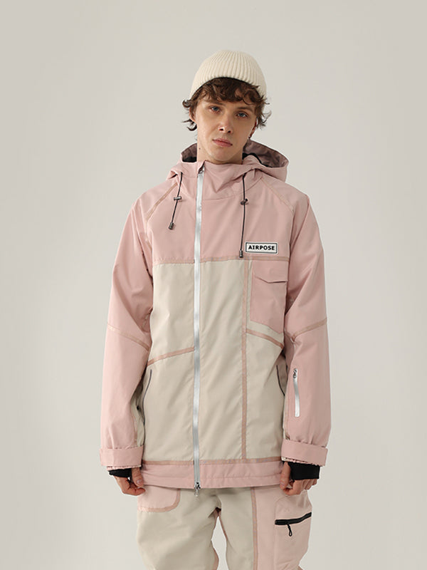 Women's Air Pose Retro Block Cargo Snow Jacket