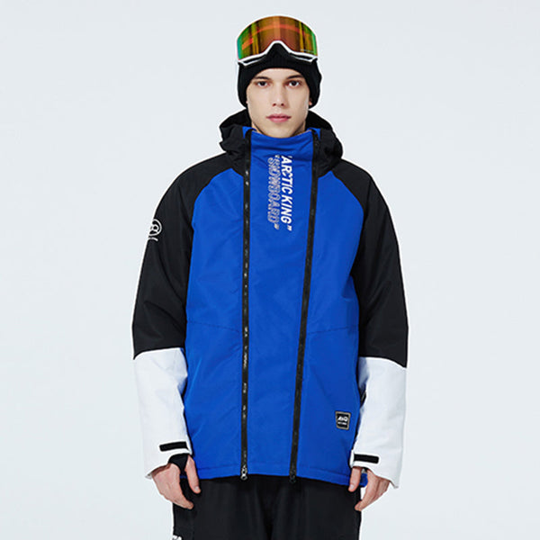 Men's Double Zippers Mountain Discover Snow Jackets