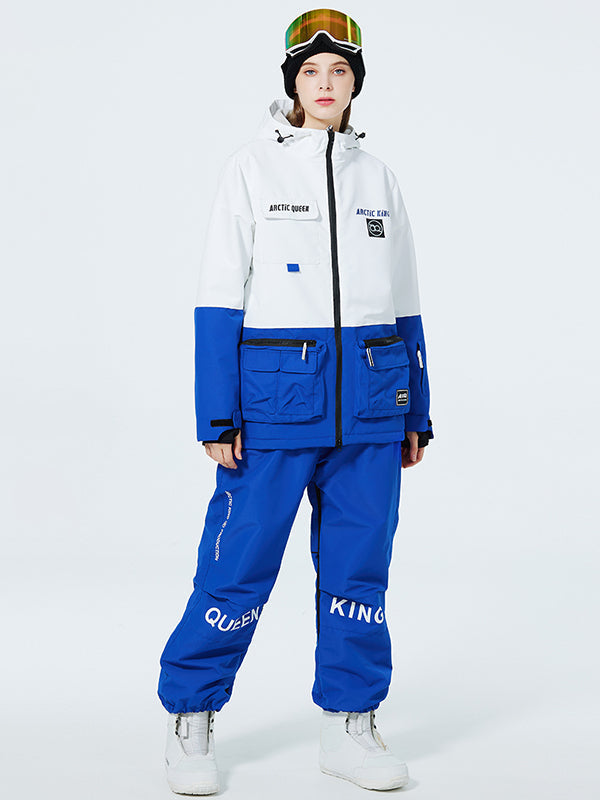 Women's Sportive Unisex Fun Spot Snow Suit