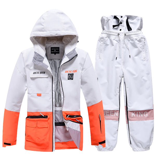 Women's Sportive Unisex Fun Spot Snow Suit