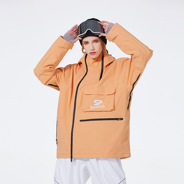 Women's SpeedPanda Mountain Unisex Alpine GlacierPro Extreme Snow Jacket