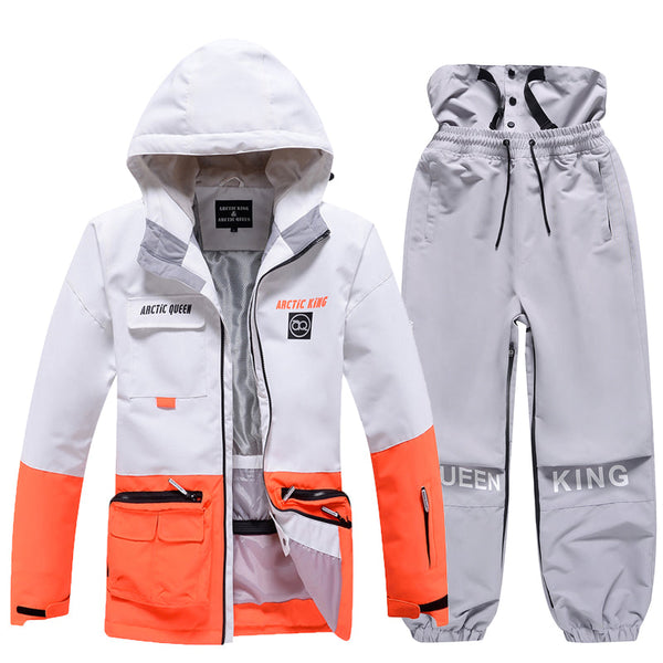 Men's Sportive Unisex Fun Spot Snow Suit