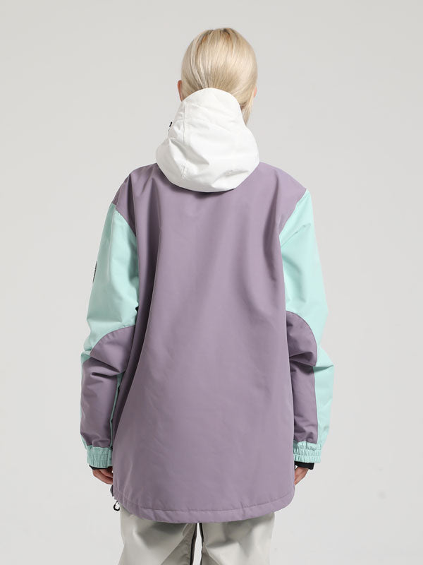 Women's Gsou Snow Winter Messenger Anorak Snow Jacket