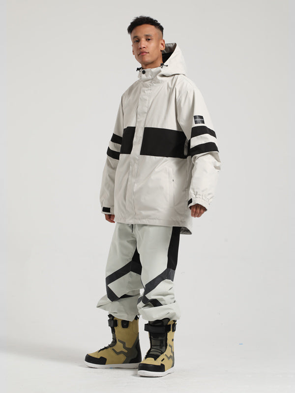 Men's Gsou Snow Light Zone Stripe Snow Jacket & Pants