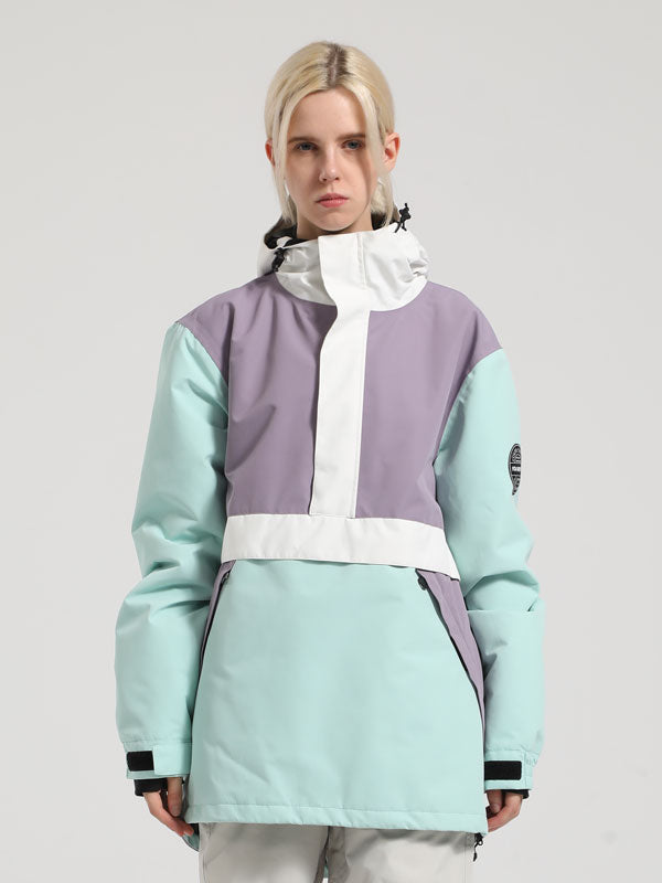 Women's Gsou Snow Winter Messenger Anorak Snow Jacket