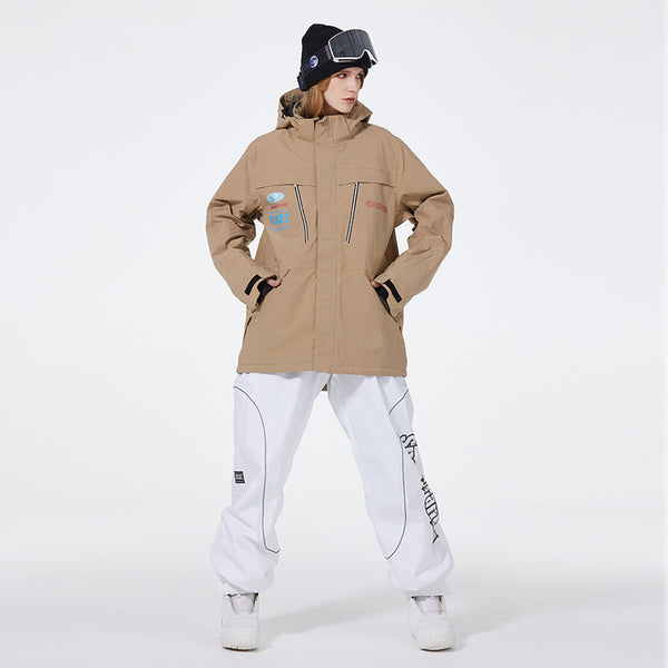 Women's SpeedPanda Mountain Unisex Alpine Avalanche Flare Expedition Snowsuit