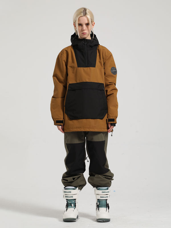 Women's Gsou Snow Mountain Messenger Anorak Snow Jacket & Pants Set