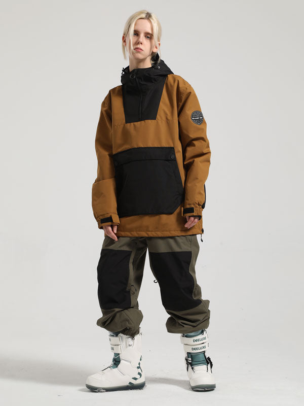 Women's Gsou Snow Mountain Messenger Anorak Snow Jacket & Pants Set