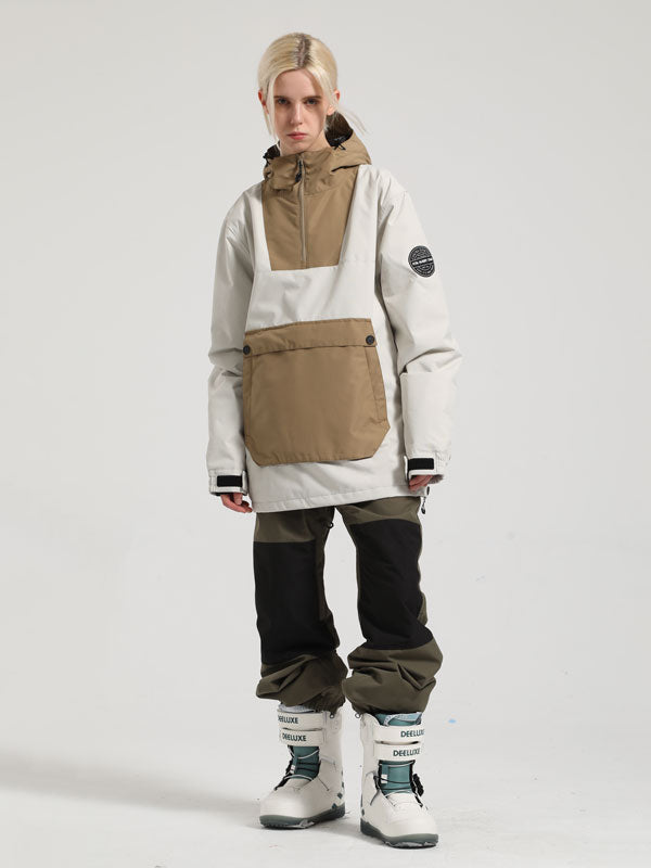 Women's Gsou Snow Mountain Messenger Anorak Snow Jacket & Pants Set