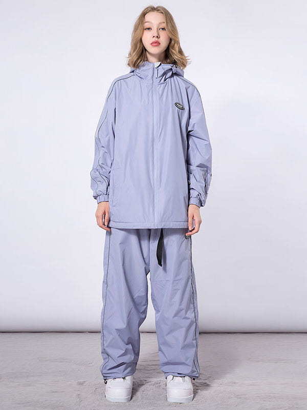 Women's Dook Snow Track Stripe Snowboard Jacket & Pants