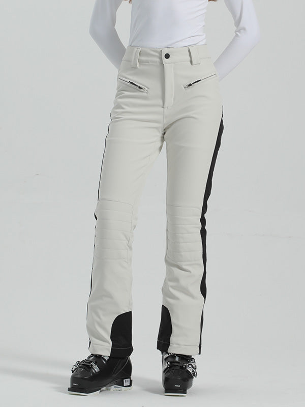 Women's Gsou Snow Elegant Stretch Flare Ski Pants