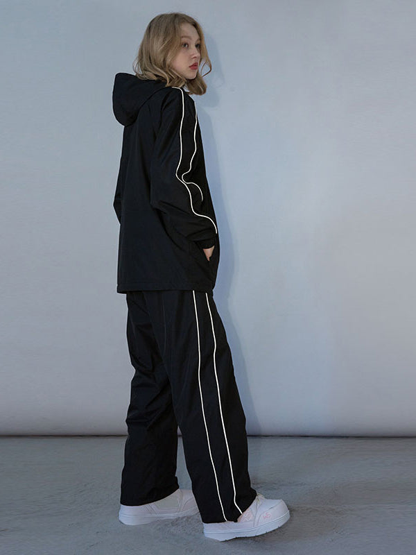 Women's Dook Snow Track Stripe Snowboard Jacket & Pants