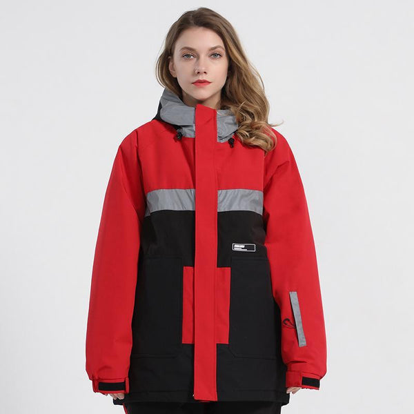 Damen Gsou Snow Infinium Neon Glimmer Schneejacke