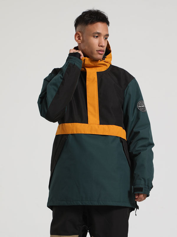 Men's Gsou Snow Winter Messenger Anorak Snow Jacket