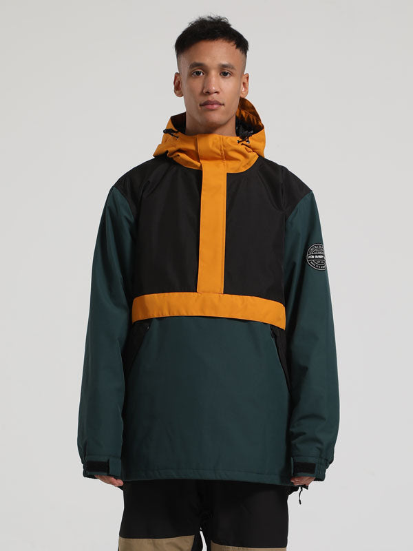 Men's Gsou Snow Winter Messenger Anorak Snow Jacket