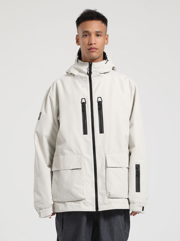 Men's Gsou Snow Winter Ranger Cargo Snowboard Jacket