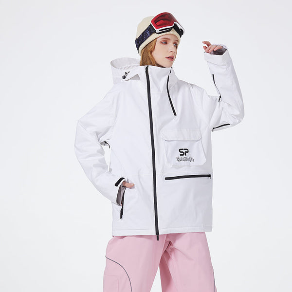 Women's SpeedPanda Mountain Unisex Alpine GlacierPro Extreme Snow Jacket