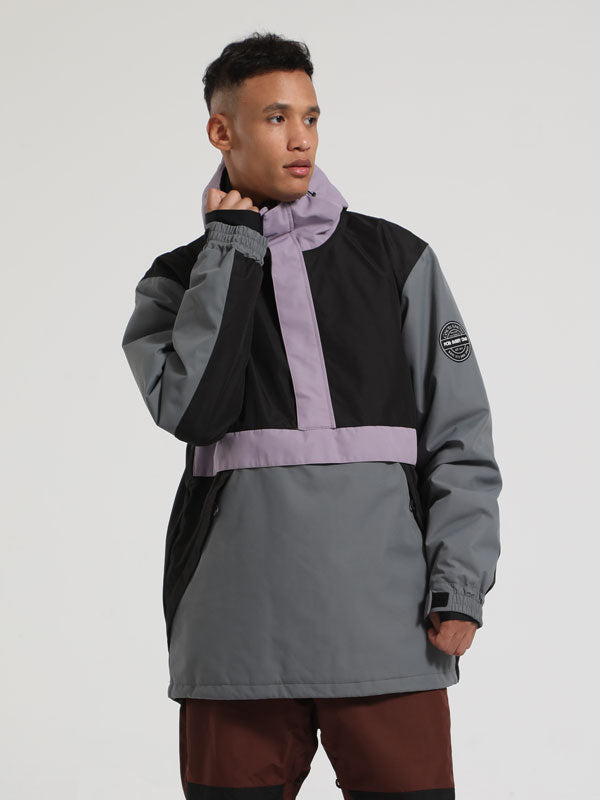Men's Gsou Snow Winter Messenger Anorak Snow Jacket