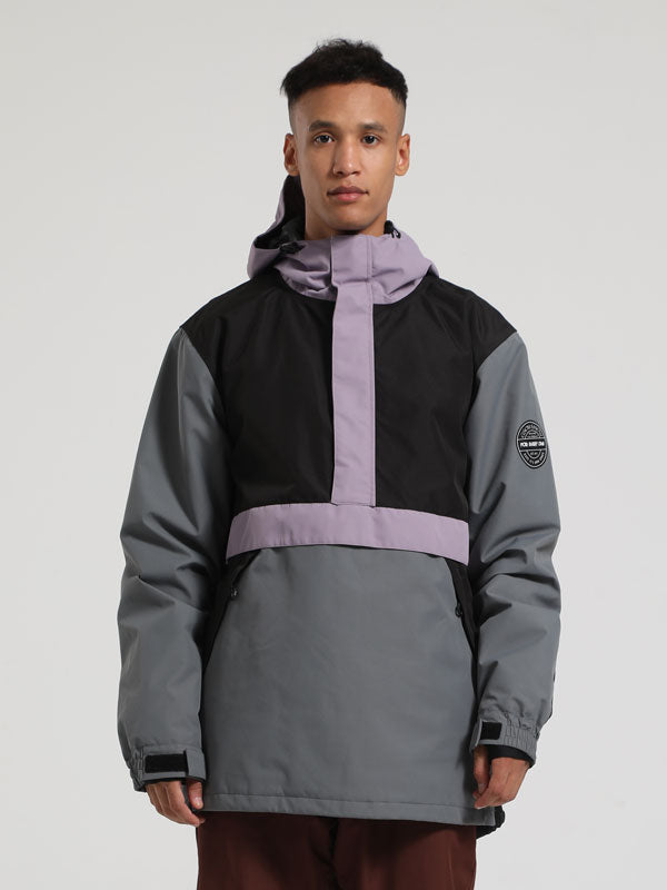 Men's Gsou Snow Winter Messenger Anorak Snow Jacket