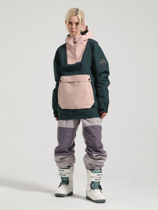 Women's Gsou Snow Mountain Messenger Anorak Snow Jacket & Pants Set