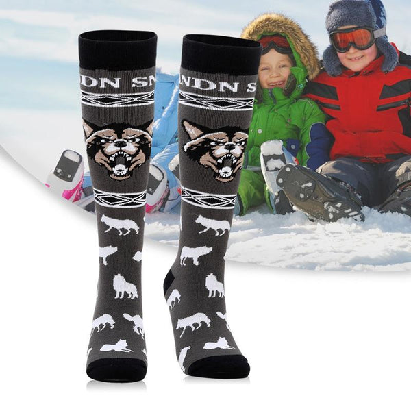 Kinder Nandn Cute Pattern Unisex Ski & Snowboard Socken