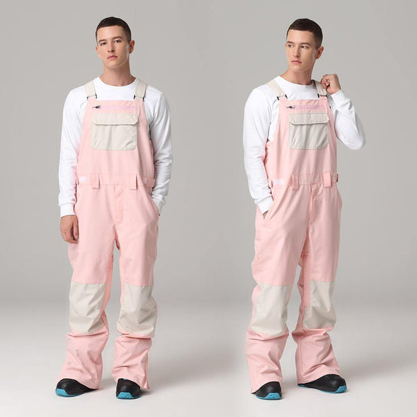 Herren Searipe Unisex Stylish Khaki Mountain Discover Ski Hose Schnee Bibs Latzhose