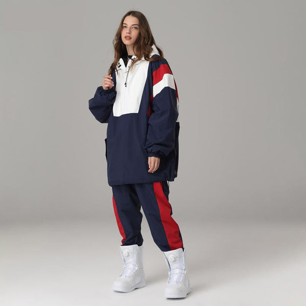 Women's Searipe Unisex Dope Star Street Fashion Outdoor Jacket Pants Set