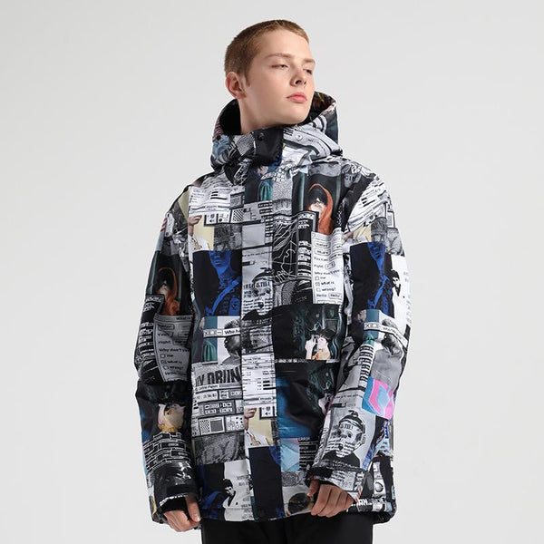 Herren SMN Winter Urban Practical Freistil Ski Schneejacke