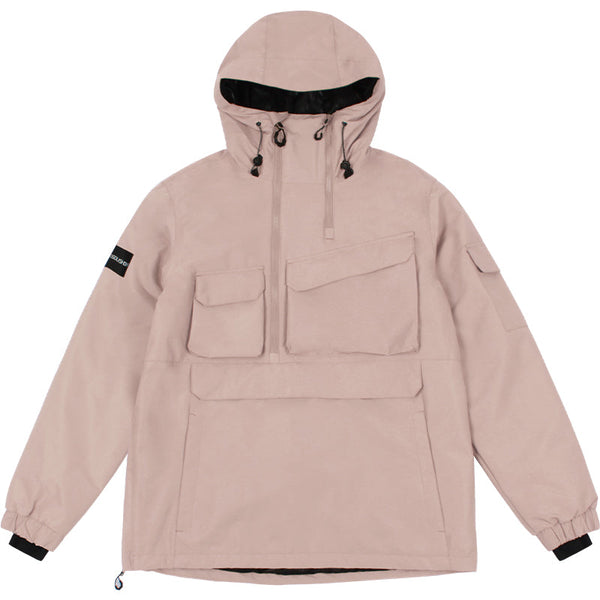 Men's Gsou Snow Winter Action Cargo Anorak Snowboard Jacket