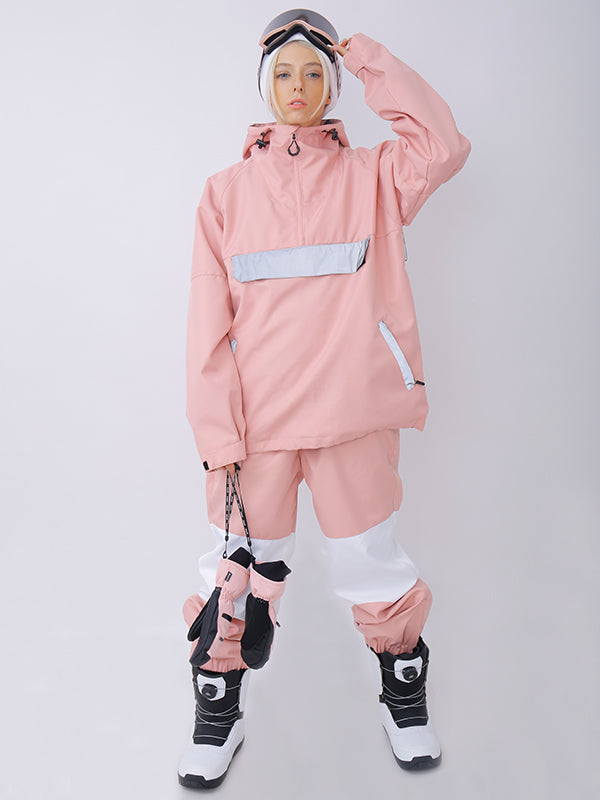 Women's snowshred Alpine Colorblock Anorak Snow Jacket